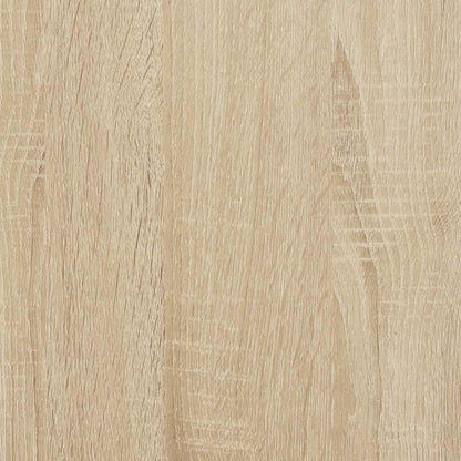 Badkamerwandkast 60x25x30 cm bewerkt hout sonoma eikenkleurig