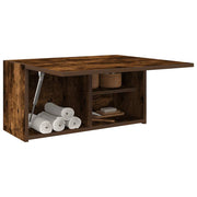 Badkamerwandkast 60x25x30 cm bewerkt hout