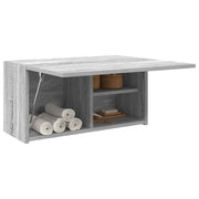 Badkamerwandkast 60x25x30 cm grijs sonoma eiken