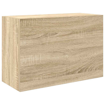 Badkamerwandkast 60x25x40 cm bewerkt hout sonoma eikenkleurig