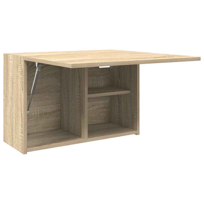 Badkamerwandkast 60x25x40 cm bewerkt hout sonoma eikenkleurig