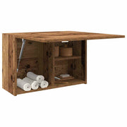Badkamerwandkast 60x25x40 cm bewerkt hout