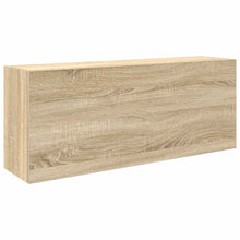 Badkamerwandkast 100x25x40 cm bewerkt hout sonoma eikenkleurig