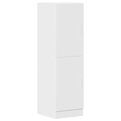 Keukenkast 38x41,5x131,5 cm bewerkt hout wit