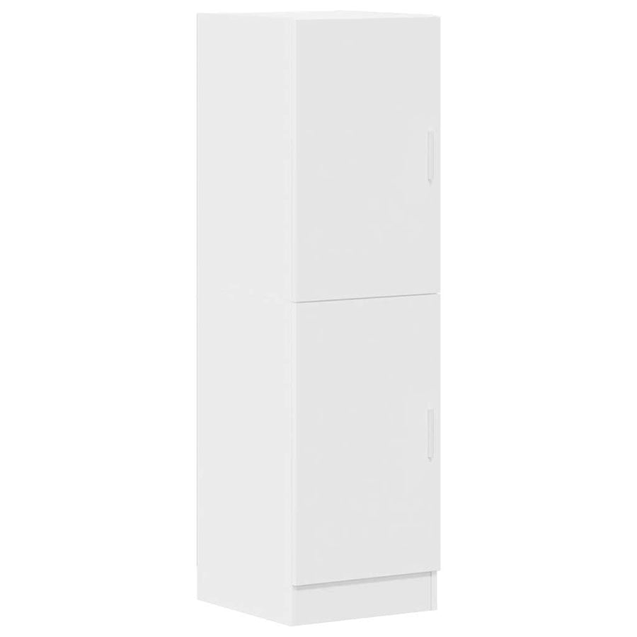 Keukenkast 38x41,5x131,5 cm bewerkt hout wit