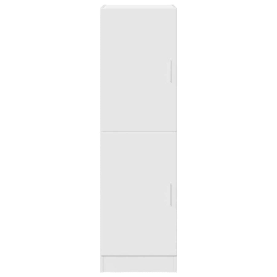 Keukenkast 38x41,5x131,5 cm bewerkt hout wit