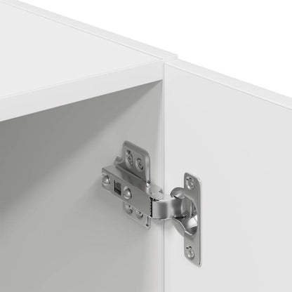 Keukenkast 38x41,5x131,5 cm bewerkt hout wit