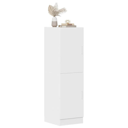 Keukenkast 38x41,5x131,5 cm bewerkt hout wit