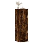 Kitchen cabinet 38x41.5x131.5 cm engineered wood smoked oak-colored