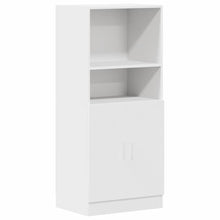 Keukenkast 57x41,5x131,5 cm bewerkt hout wit