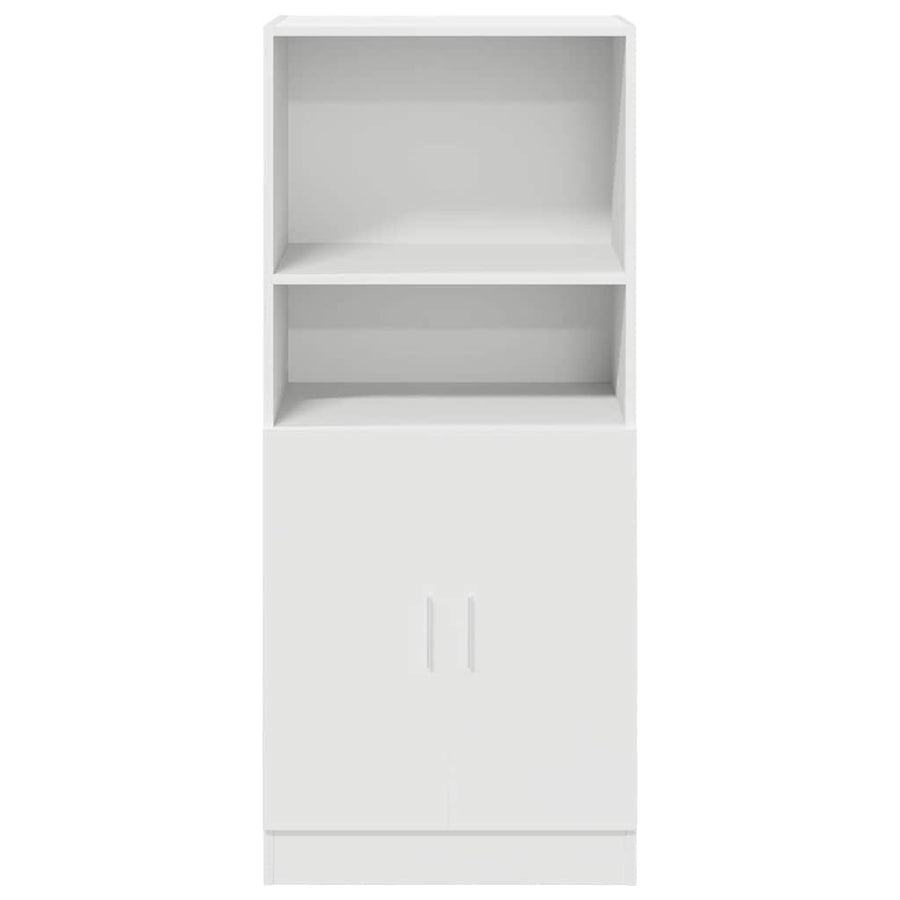 Keukenkast 57x41,5x131,5 cm bewerkt hout wit