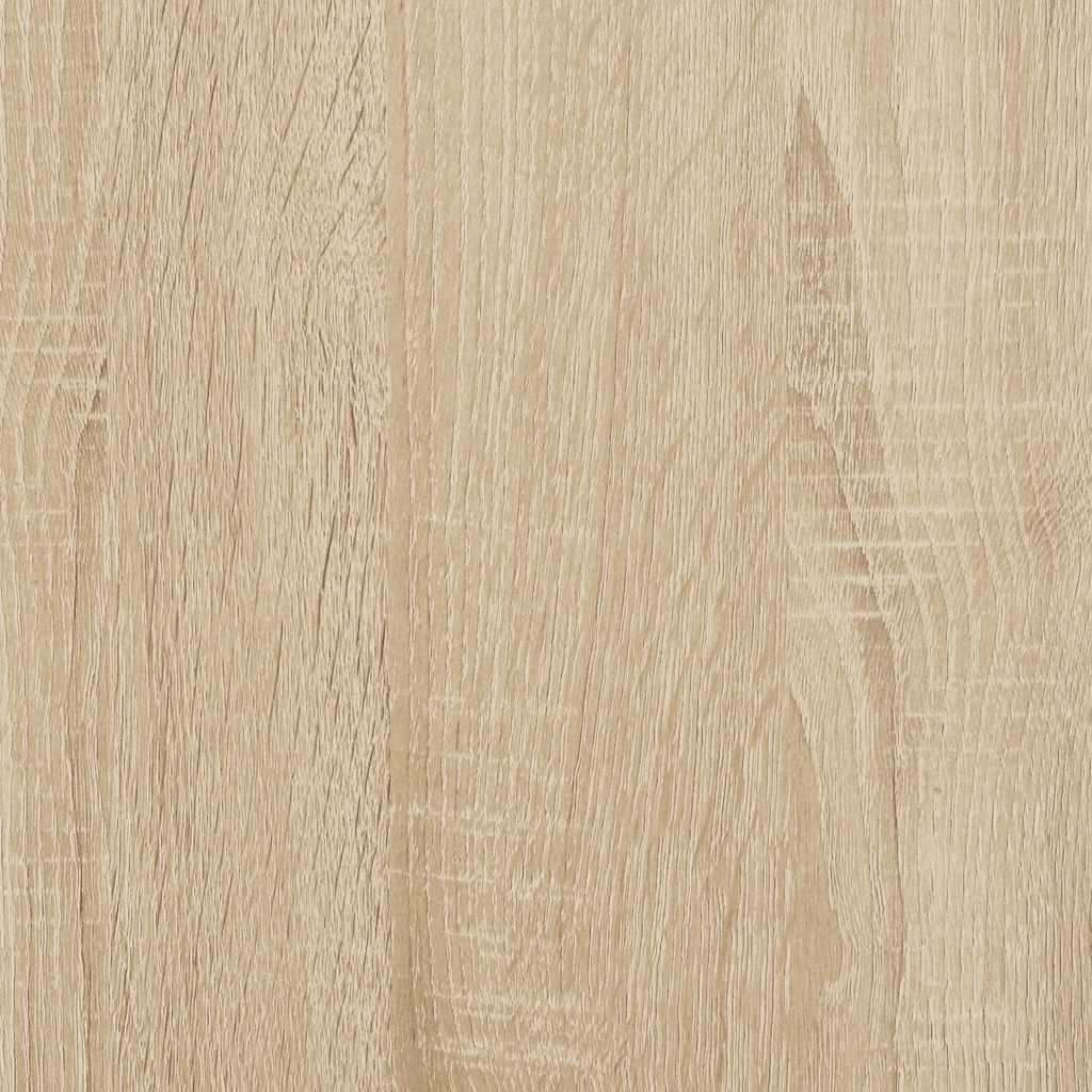 Keukenkast 57x41,5x131,5 cm bewerkt hout sonoma eikenkleurig