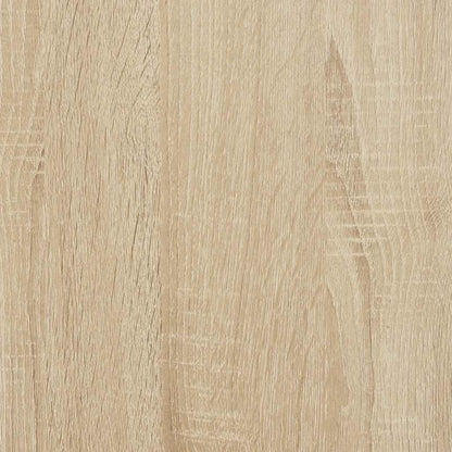 Keukenkast 57x41,5x131,5 cm bewerkt hout sonoma eikenkleurig