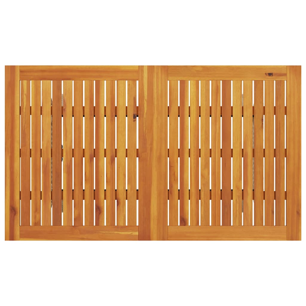 Tuinbank 3-zits met kussens & tafel poly rattan lichtgrijs