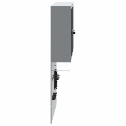 Gereedschapskast set met plank 3 pcs Zwart Gepoedercoat staal