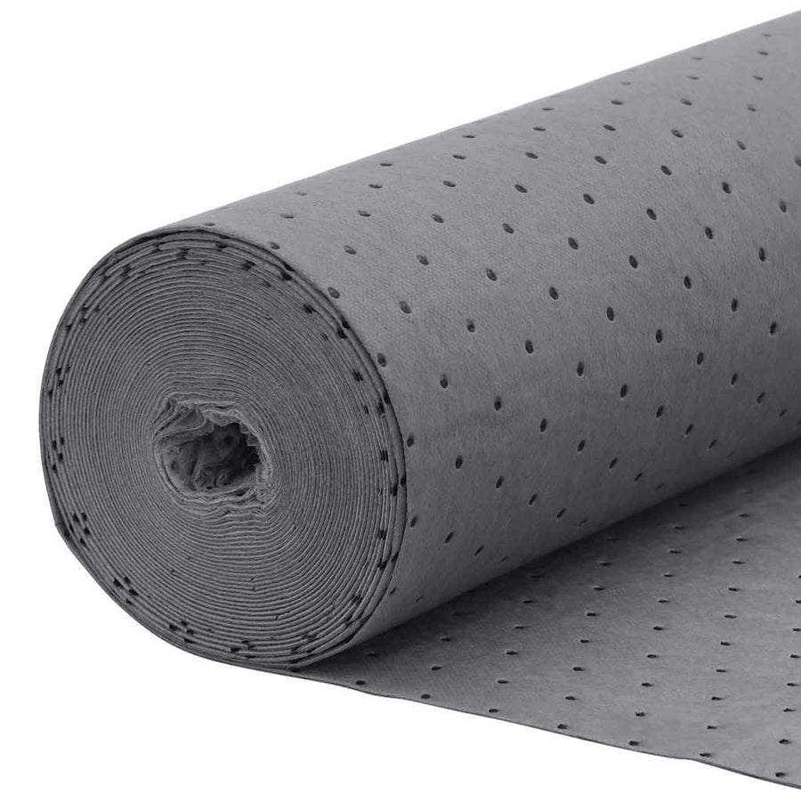 Olie-absorberende pad 40x1000 cm grijs