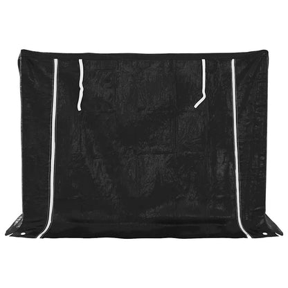 Haardhoutrek Met Regenhoes 151X80,5X110,5 Cm Staal 151 x 80.5 x 110.5 cm