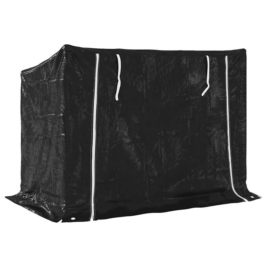 Haardhoutrek Met Regenhoes 151X80,5X110,5 Cm Staal 151 x 80.5 x 110.5 cm