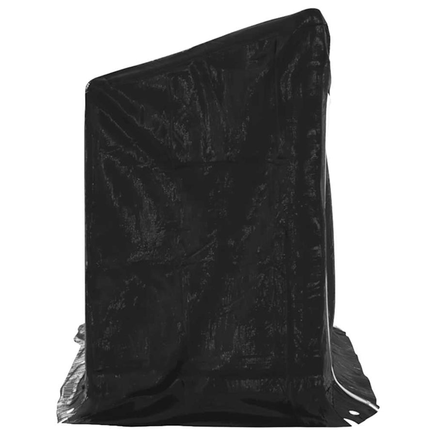 Haardhoutrek Met Regenhoes 200,5X60,5X110,5 Cm Staal 200.5 x 60.5 x 110.5 cm