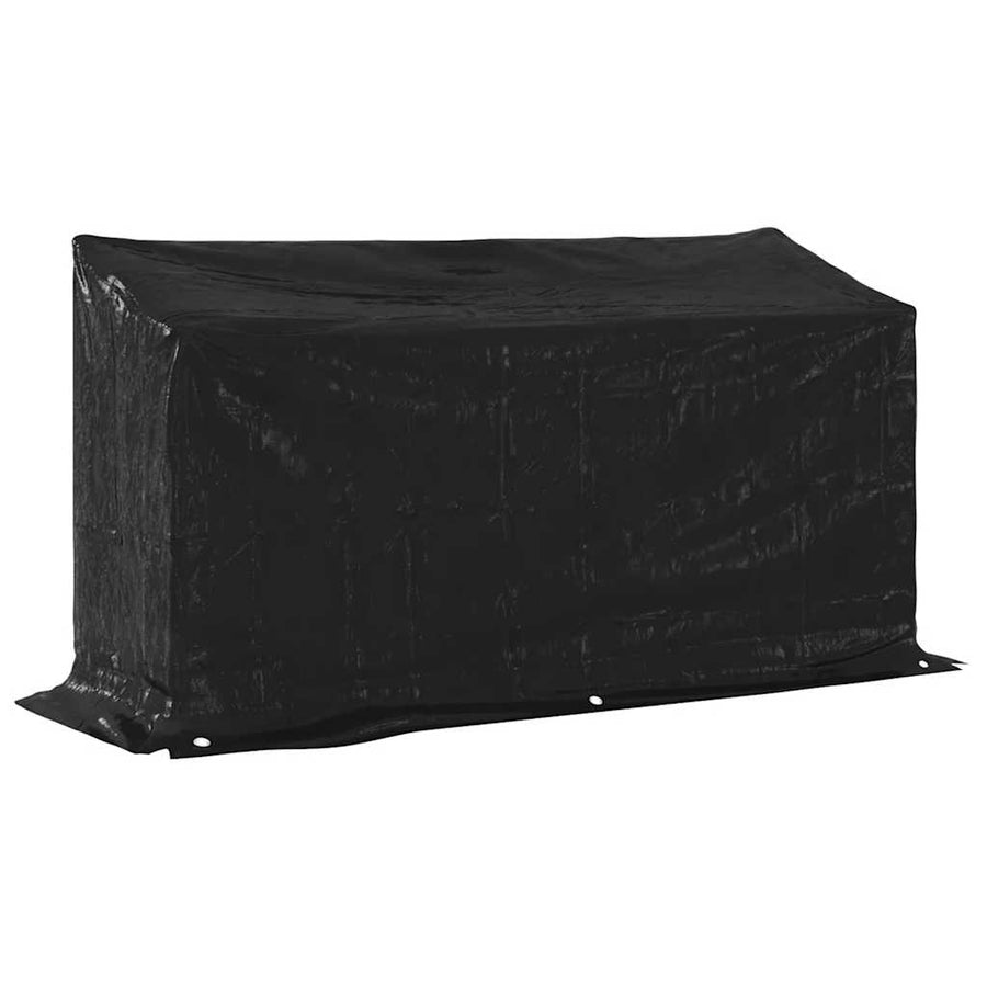 Haardhoutrek Met Regenhoes 200,5X60,5X110,5 Cm Staal 200.5 x 60.5 x 110.5 cm