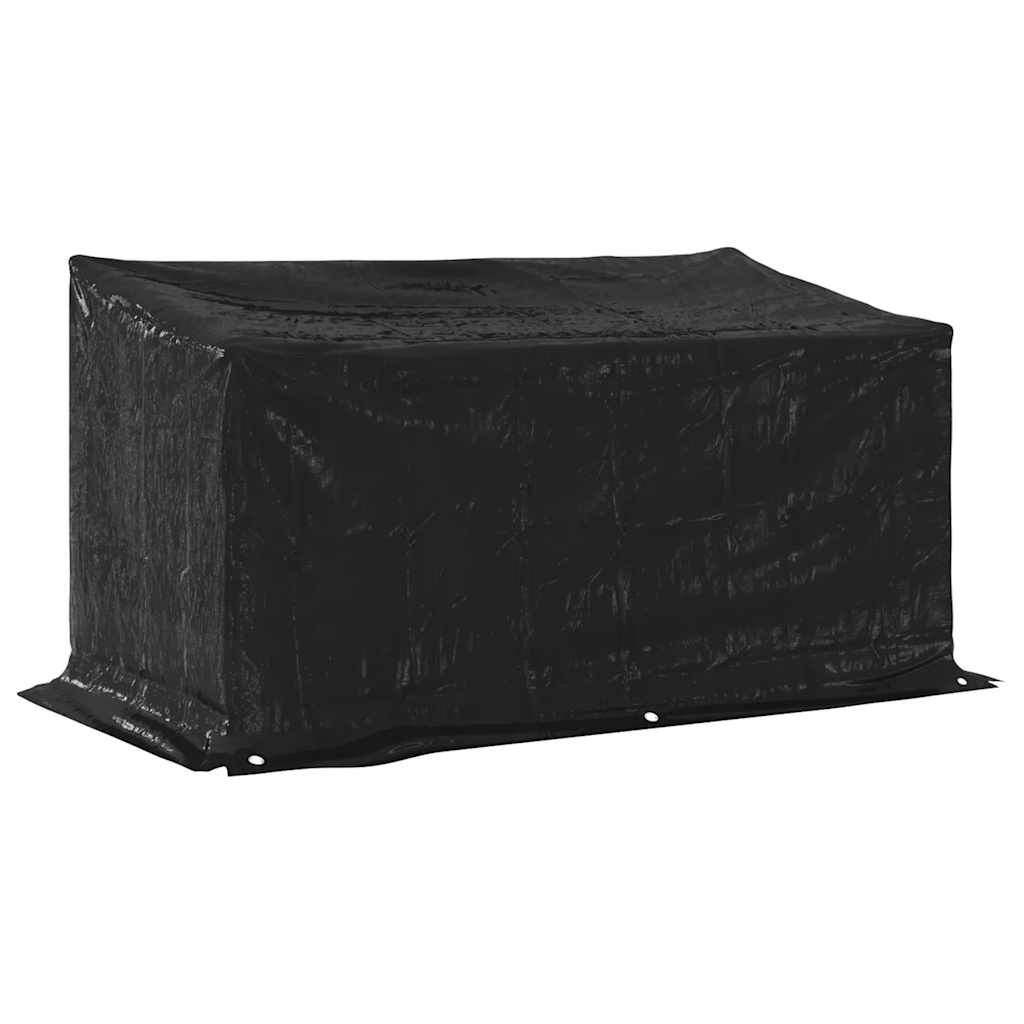 Haardhoutrek Met Regenhoes 200,5X100,5X110,5 Cm Staal 200.5 x 100.5 x 110.5 cm