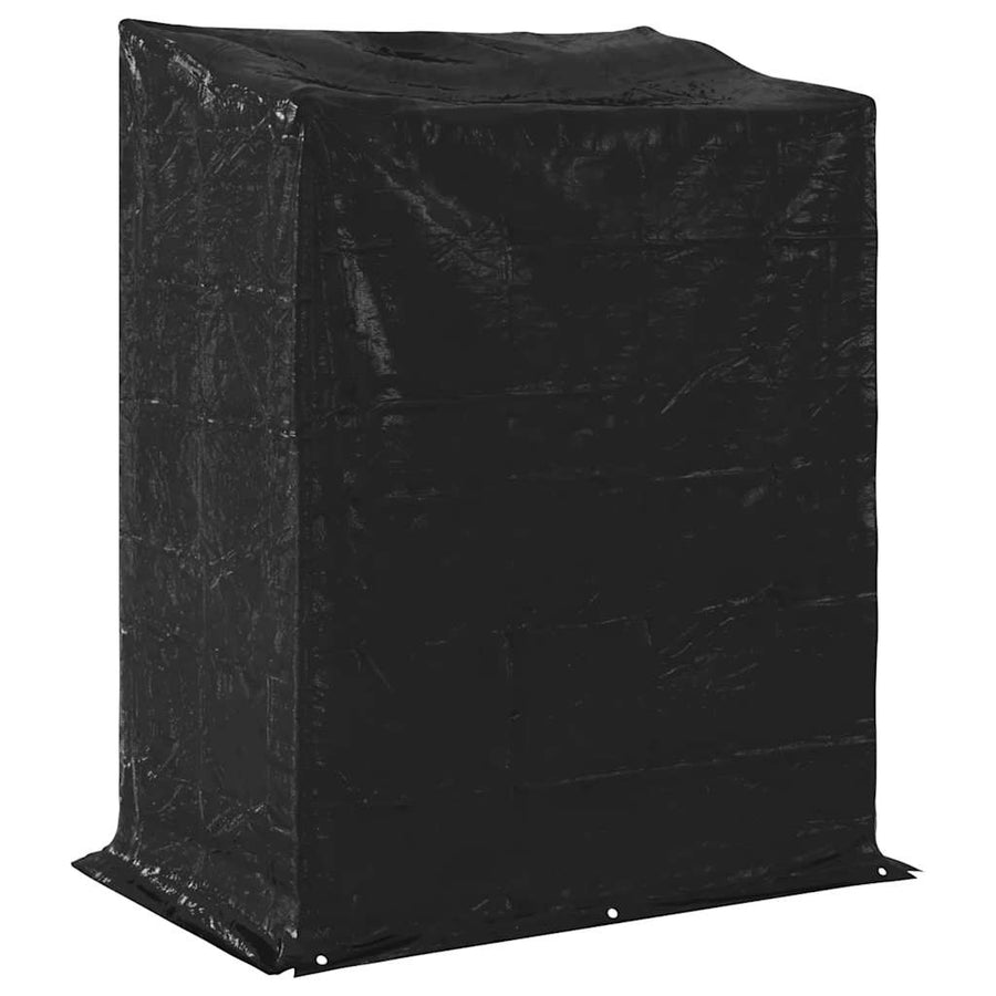 Haardhoutrek Met Regenhoes Gegalvaniseerd Staal 150 x 100 x 200 cm