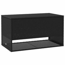 Opbergbox Voor Buiten 100X55X55,5 Cm Poly Rattan Zwart