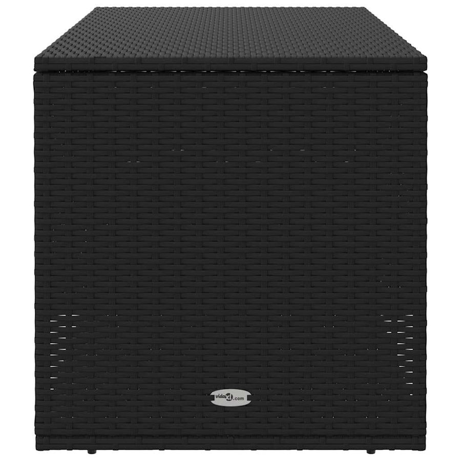 Opbergbox Voor Buiten 100X55X55,5 Cm Poly Rattan Zwart