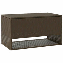 Opbergbox Voor Buiten 100X55X55,5 Cm Poly Rattan Bruin