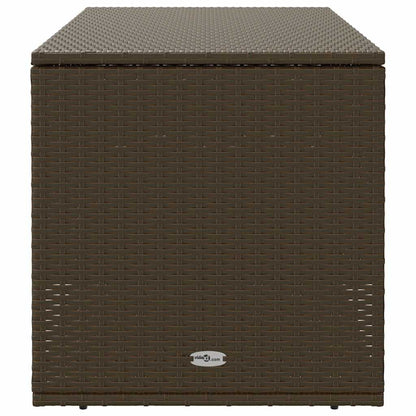Opbergbox Voor Buiten 100X55X55,5 Cm Poly Rattan Bruin