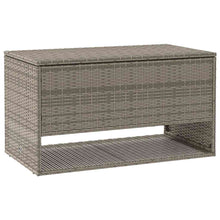 Opbergbox Voor Buiten 100X55X55,5 Cm Poly Rattan Grijs