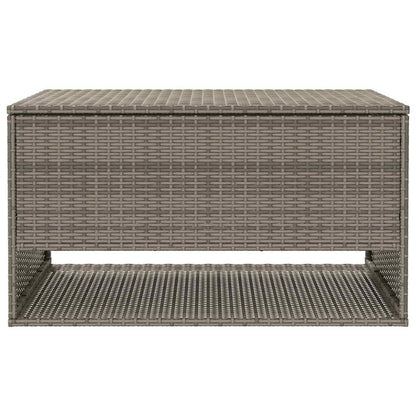 Opbergbox Voor Buiten 100X55X55,5 Cm Poly Rattan Grijs