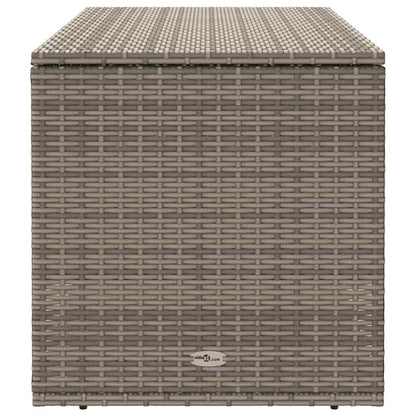 Opbergbox Voor Buiten 100X55X55,5 Cm Poly Rattan Grijs