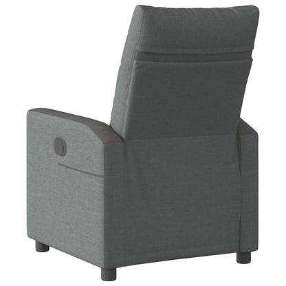 Relaxfauteuil Donkergrijze Stof