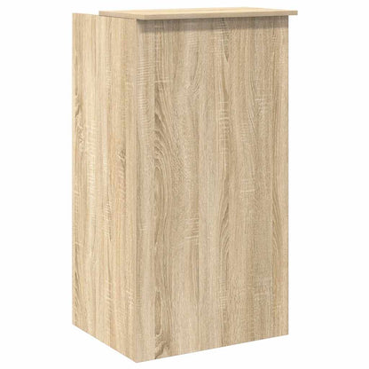 Receptiebalie 55X50X103,5 Cm Bewerkt Hout Kleurig 55 x 50 x 103.5 cm Sonoma eiken