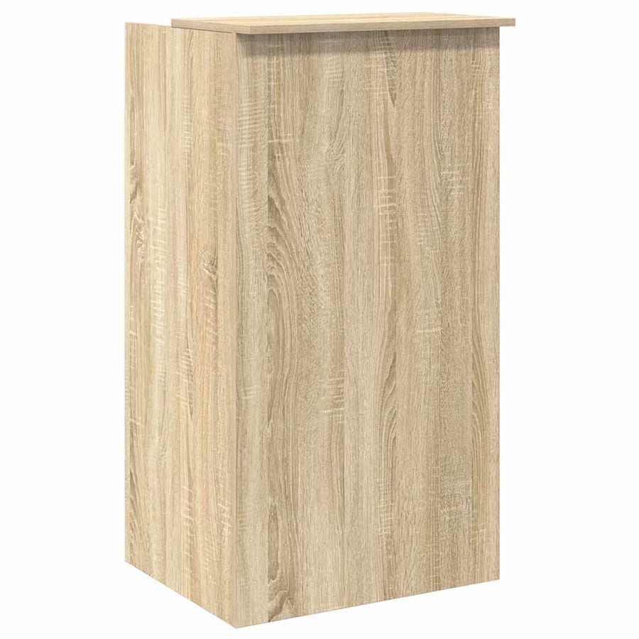 Receptiebalie 55X50X103,5 Cm Bewerkt Hout Kleurig 55 x 50 x 103.5 cm Sonoma eiken