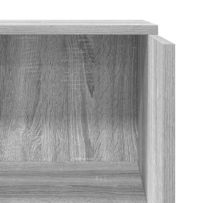 Receptiebalie 55x50x103,5 cm bewerkt hout grijs sonoma eiken