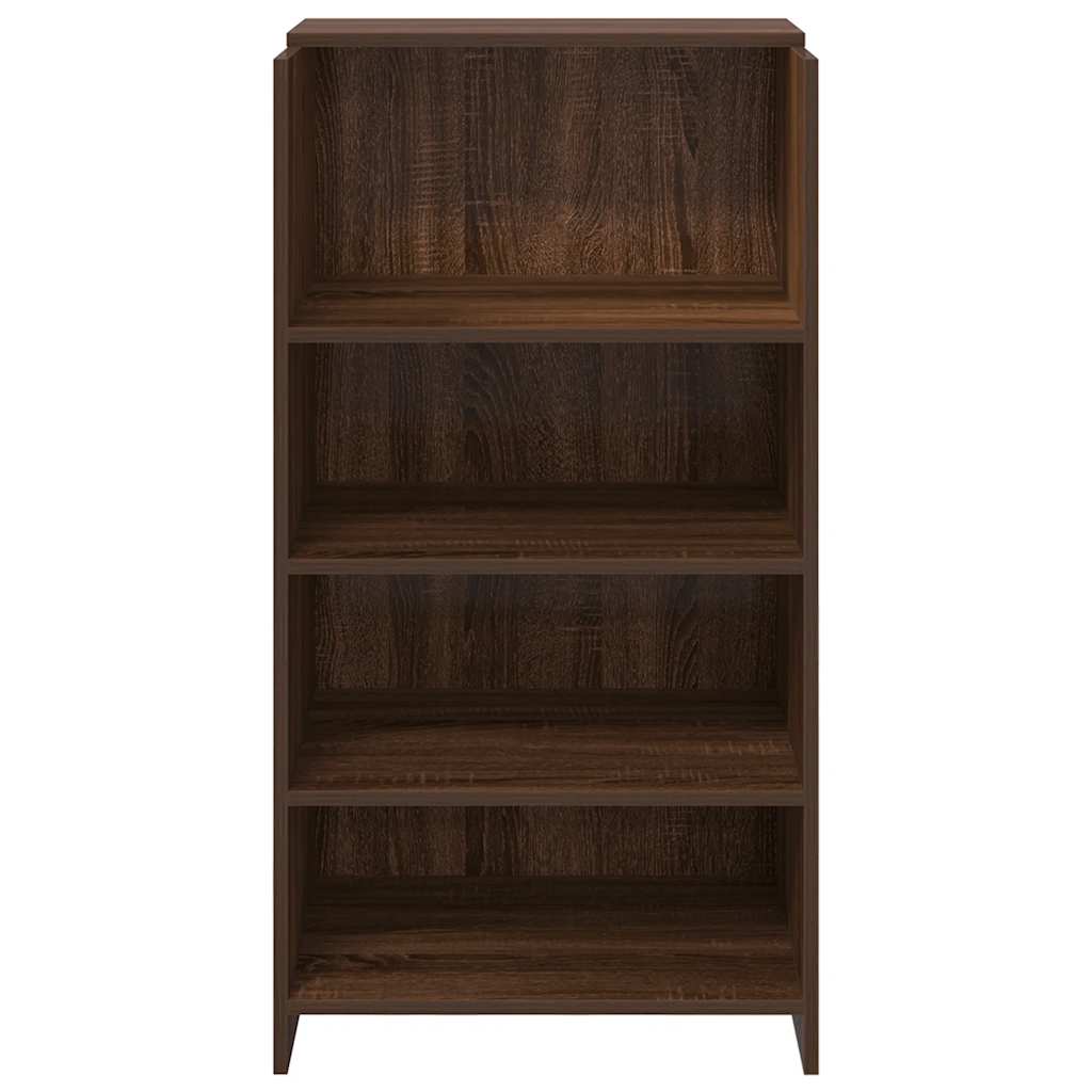 Receptiebalie 55X50X103,5 Cm Bewerkt Hout 55 x 50 x 103.5 cm bruin eikenkleur