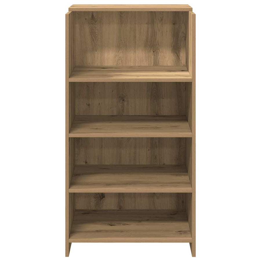 Receptiebalie 55X50X103,5 Cm Bewerkt Hout Artisanaal Eikenkleur 55 x 50 x 103.5 cm artisanaal eikenkleurig