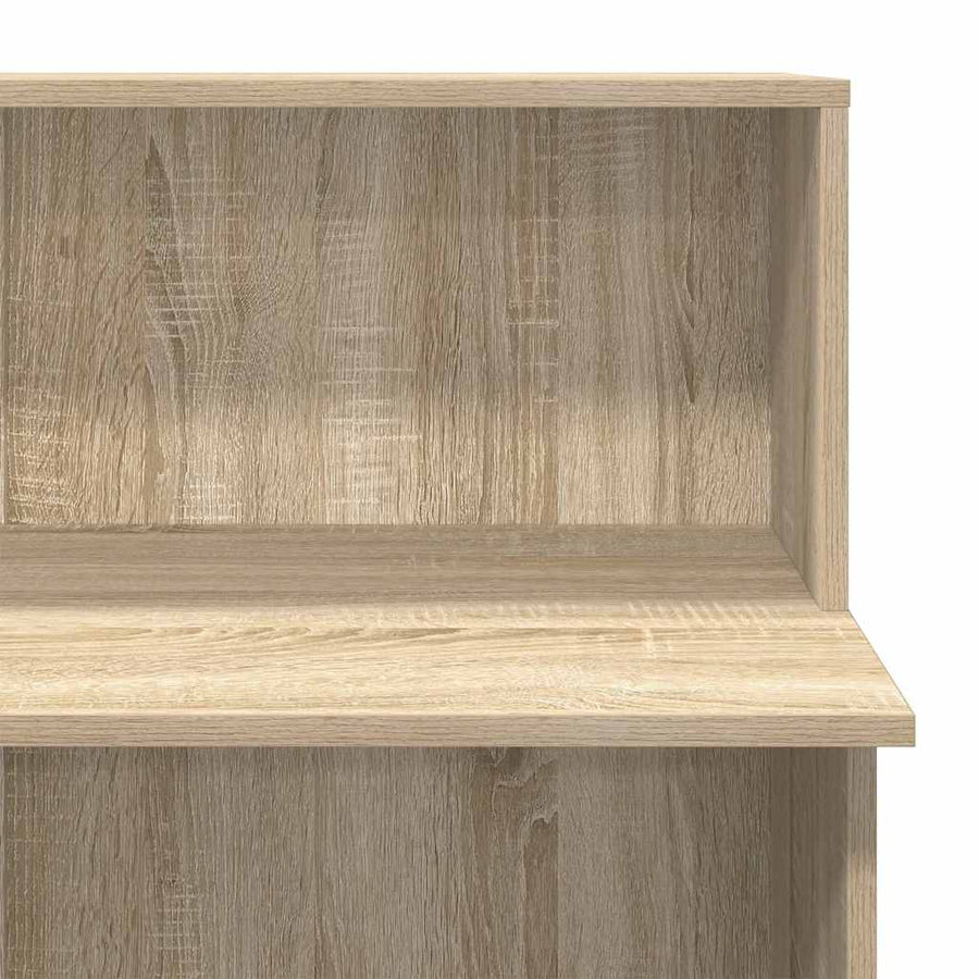 Receptiebalie 100x50x103,5 cm bewerkt hout sonoma eikenkleurig