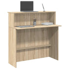 Receptiebalie 100x50x103,5 cm sonoma eiken bewerkt hout