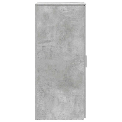Opbergkast 40x45x103,5 cm bewerkt hout betongrijs