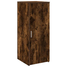 Opbergkast 40x45x103,5 cm bewerkt hout gerookt eikenkleur