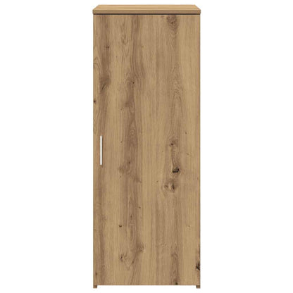 Opbergkast 40x45x103,5 cm bewerkt hout artisanaal eikenkleur