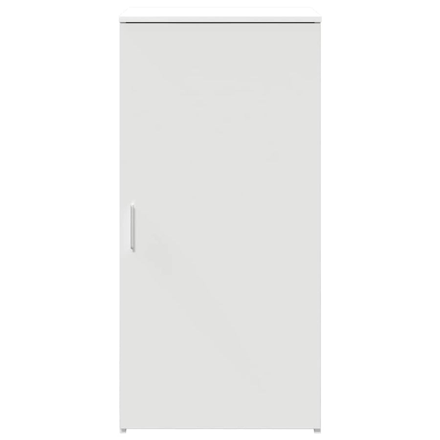 Opbergkast 50x45x103,5 cm bewerkt hout wit