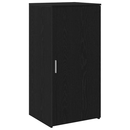 Opbergkast 50X45X103,5 Cm Bewerkt Hout Zwart 50 x 45 x 103.5 cm
