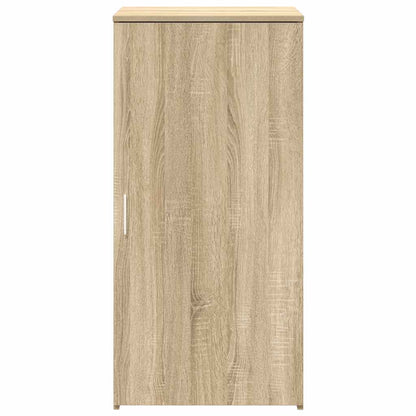 Opbergkast 50x45x103,5 cm bewerkt hout sonoma eikenkleurig