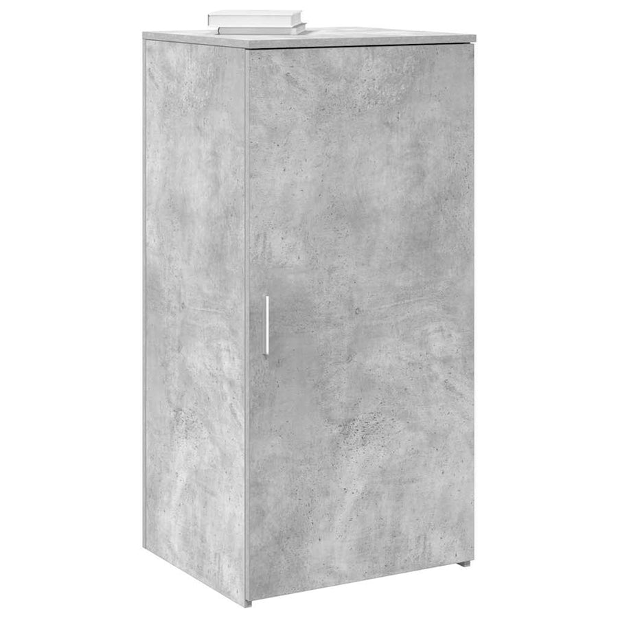 Opbergkast 50x45x103,5 cm bewerkt hout betongrijs