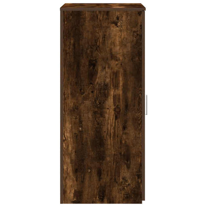 Opbergkast 50x45x103,5 cm bewerkt hout gerookt eikenkleur