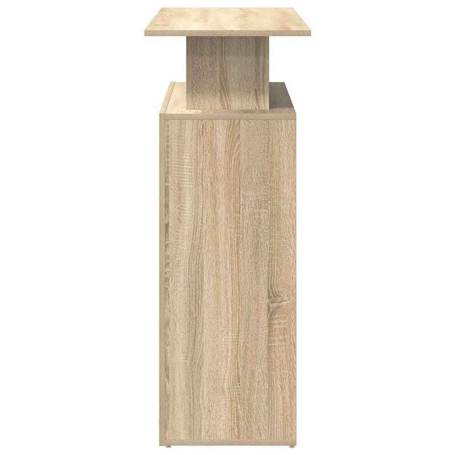 Receptiebalie 100X40X104 Cm Bewerkt Hout Kleurig Sonoma eiken